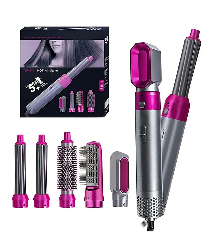 5 in 1 Hot Air Styler Hair Dryer & Volumizer Brush – Multi-Function Hair Styling Tool