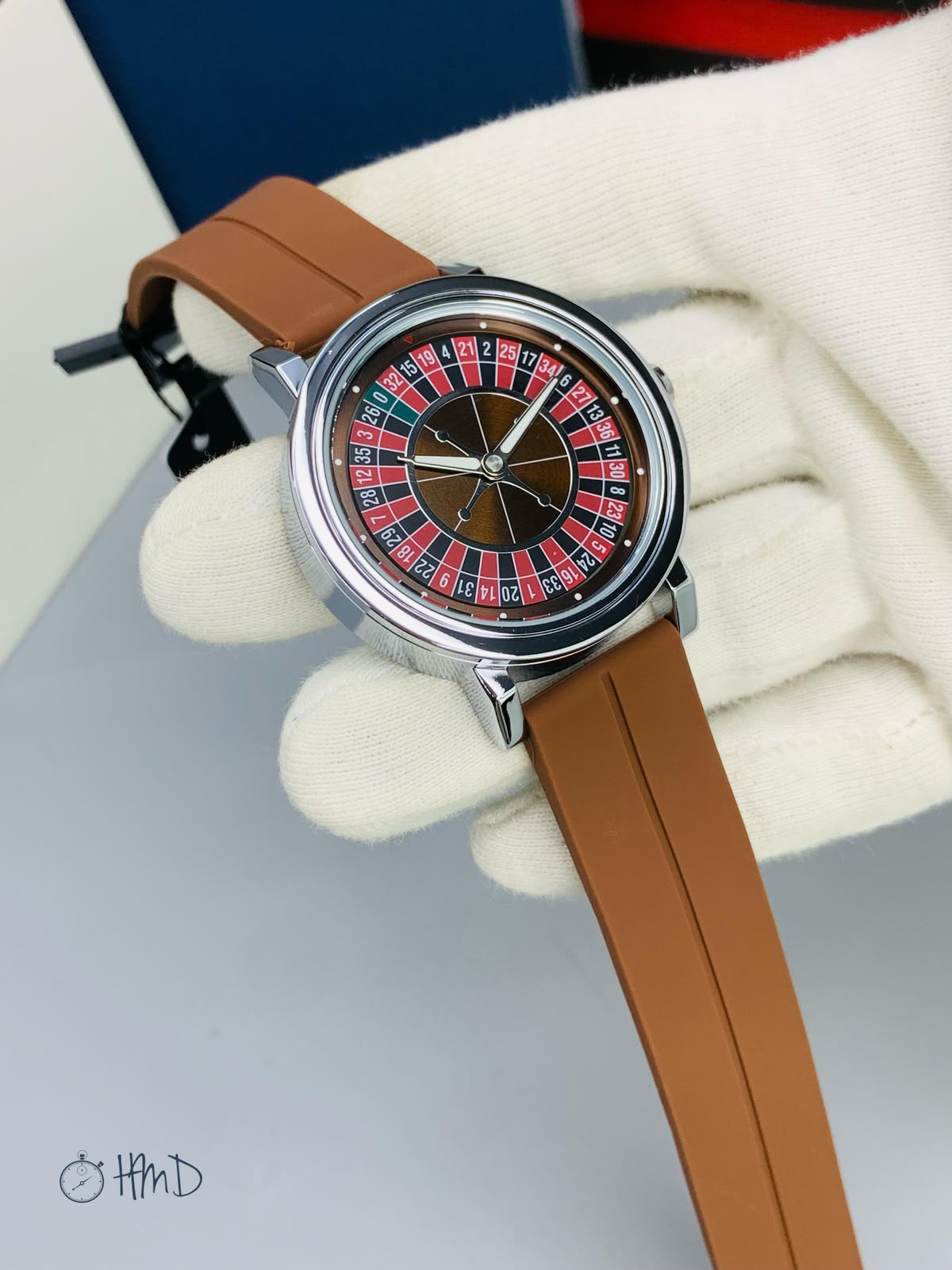 TIMORA Roulette Edition Silicone Strap Watch