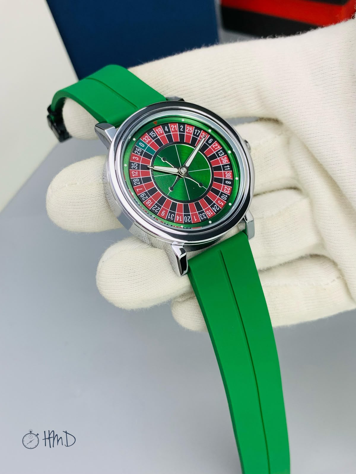 TIMORA Roulette Edition Silicone Strap Watch