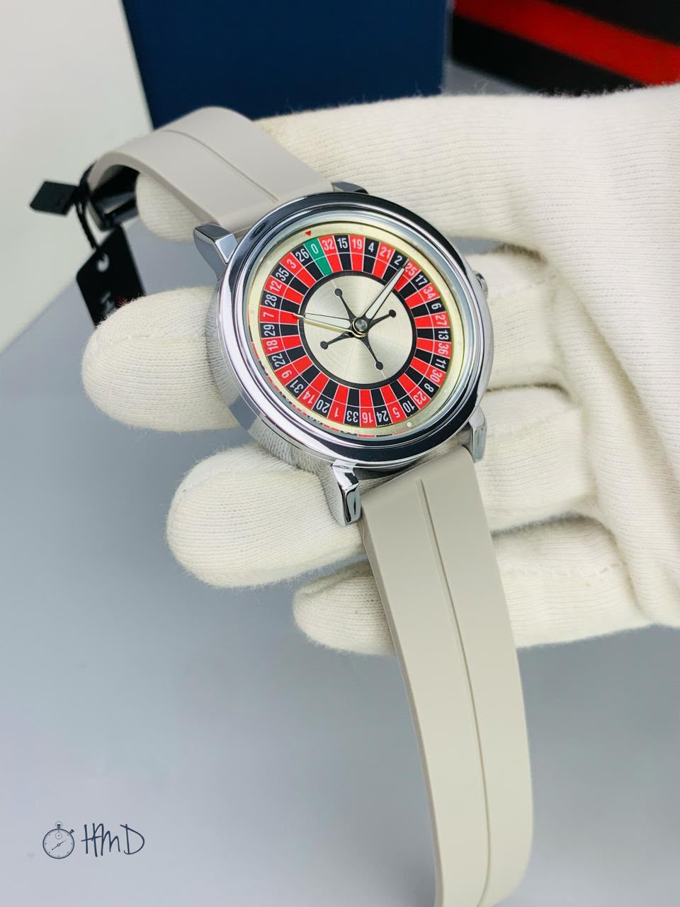 TIMORA Roulette Edition Silicone Strap Watch
