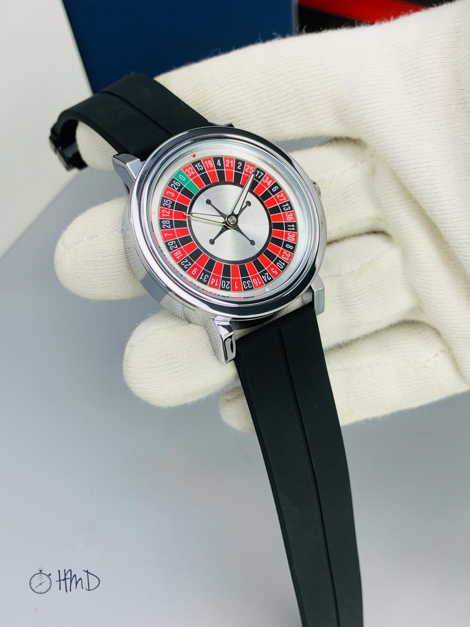 TIMORA Roulette Edition Silicone Strap Watch