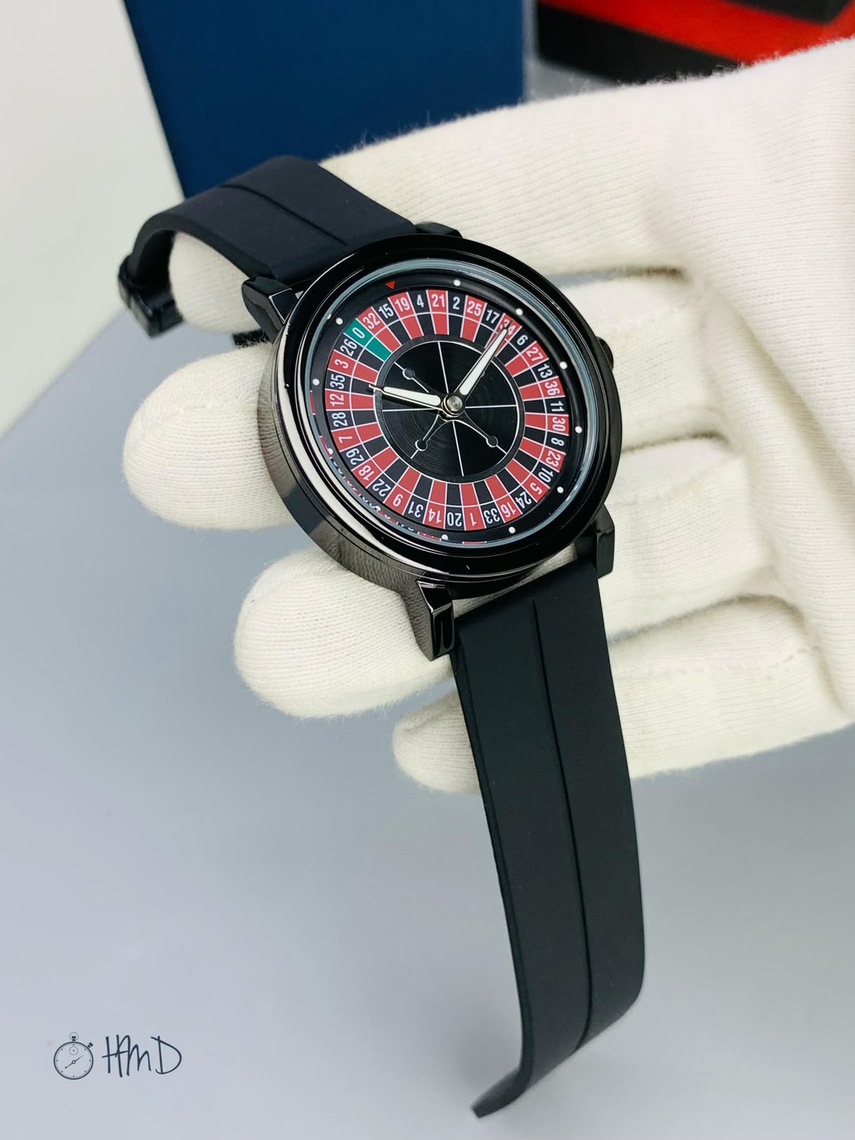 TIMORA Roulette Edition Silicone Strap Watch