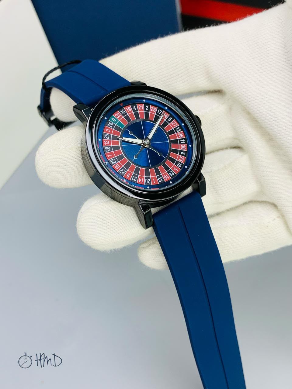 TIMORA Roulette Edition Silicone Strap Watch