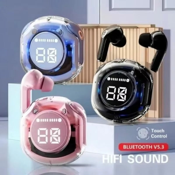 Air 39 Wireless Earbuds – Bluetooth 5.3 | HD Sound | ENC Noise Reduction | LED Display