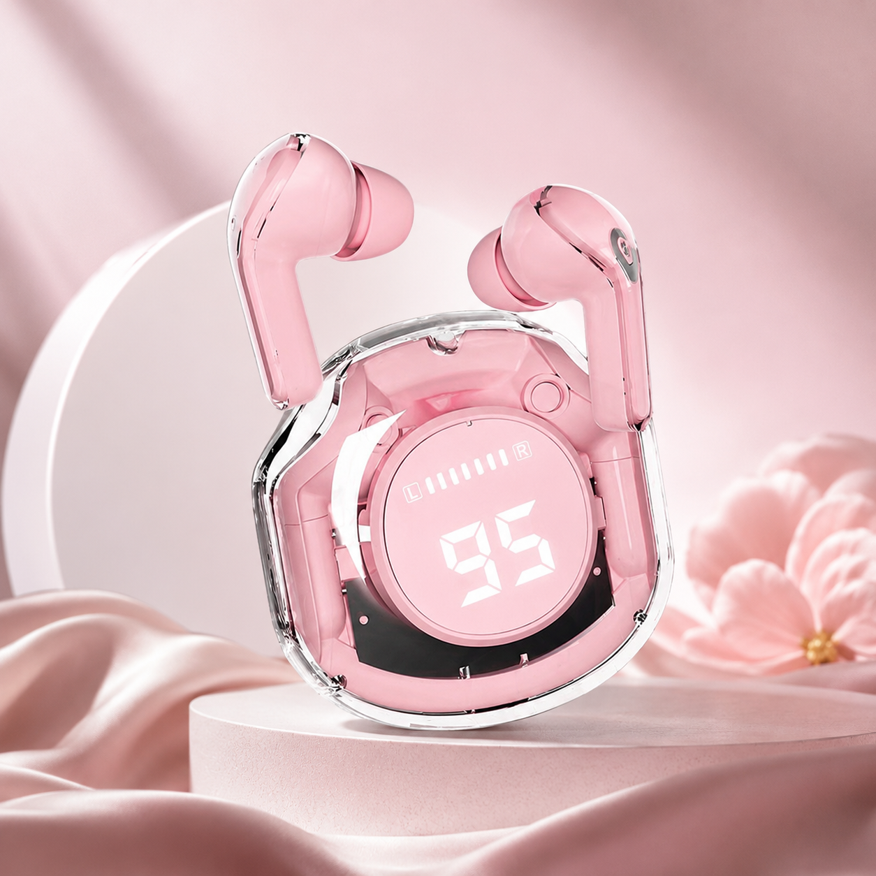 Air 39 Wireless Earbuds – Bluetooth 5.3 | HD Sound | ENC Noise Reduction | LED Display