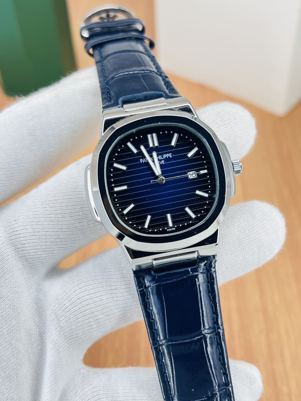 TIMOORA Prestige Leather Men's Watch – Black Dial