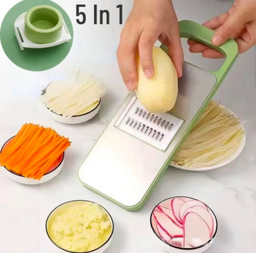 5in1 Vegetable Cutter Multifunctional Grater For Vegetables Slicers Shredders Peeler