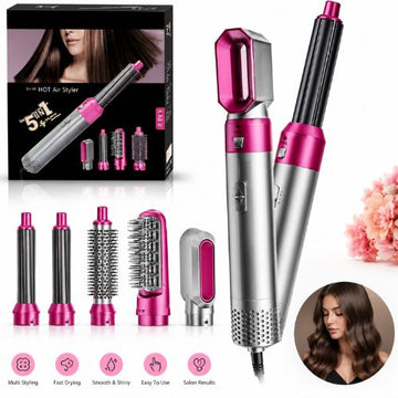 5 in 1 Hot Air Styler Hair Dryer & Volumizer Brush – Multi-Function Hair Styling Tool