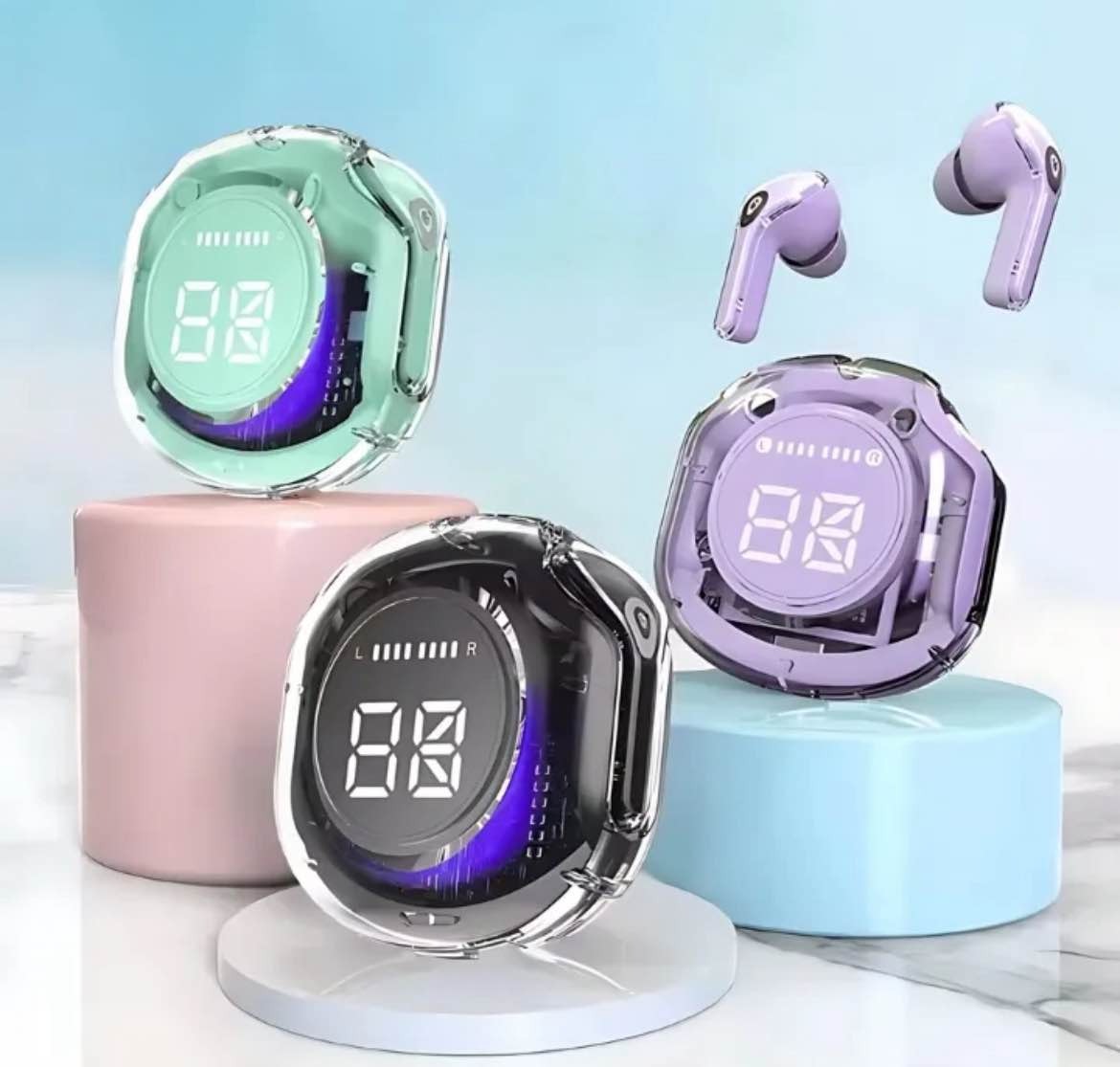 Air 39 Wireless Earbuds – Bluetooth 5.3 | HD Sound | ENC Noise Reduction | LED Display