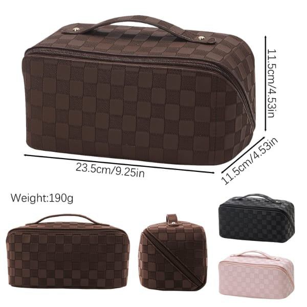 Premium Makeup Pouch Organizers Portable Cosmetic Bag for Women
