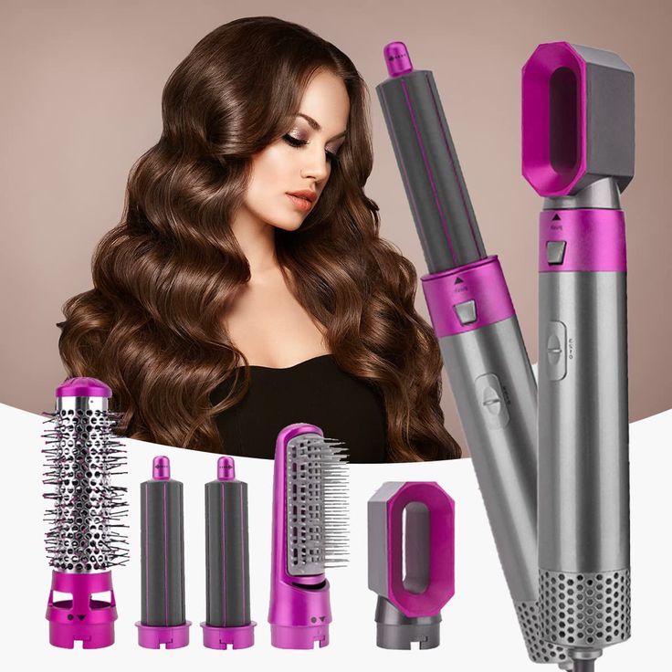 5 in 1 Hot Air Styler Hair Dryer & Volumizer Brush – Multi-Function Hair Styling Tool